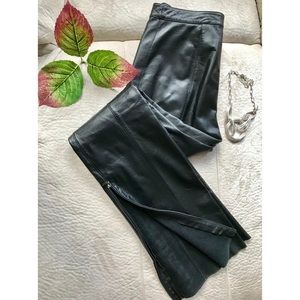 Danier leather pant. Regular fit .